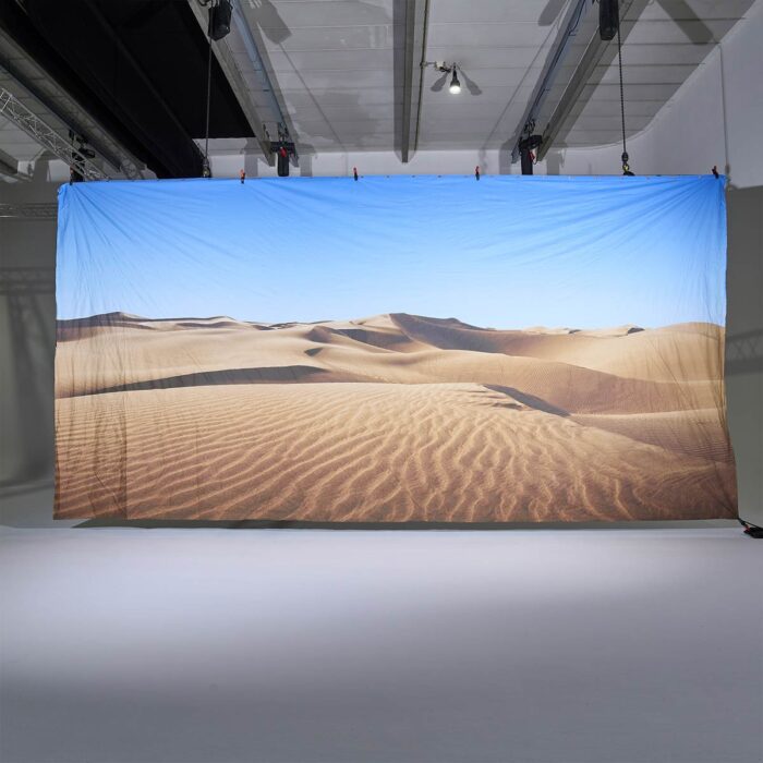 #3209 Fabric printed desert 3.90 x 7.75