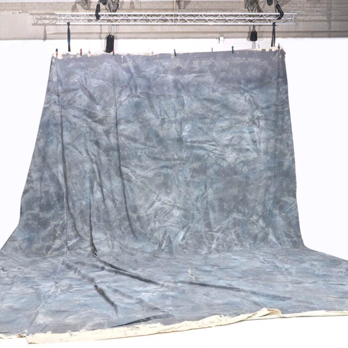 #3251 Extra large grey fabric 9.00 x 8.00m